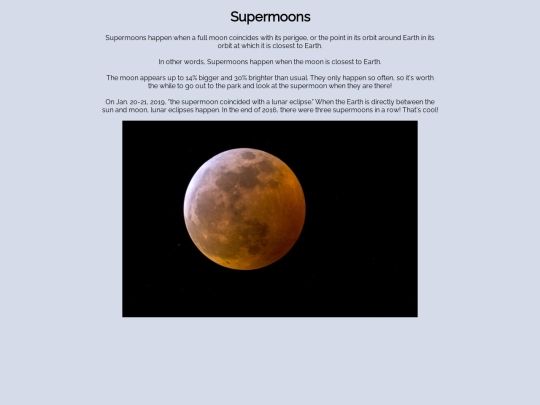 Supermoon screenshot