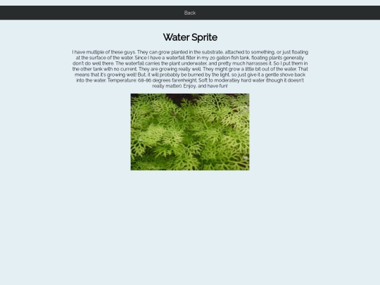 WaterSprite screenshot
