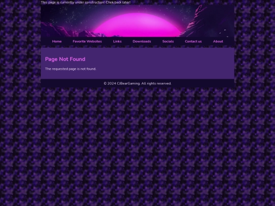 not_found screenshot