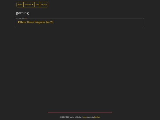 tags/gaming/page/1 screenshot