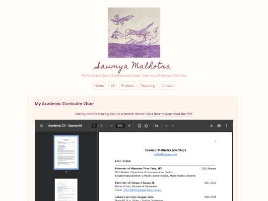 cv screenshot