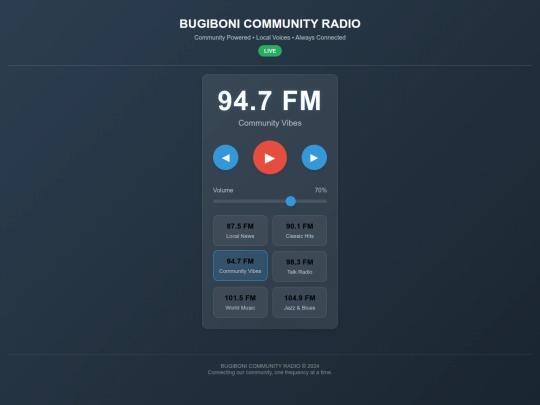radio screenshot