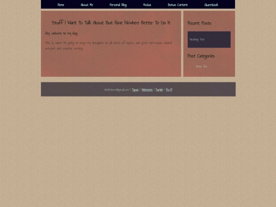 blog/blogHome screenshot