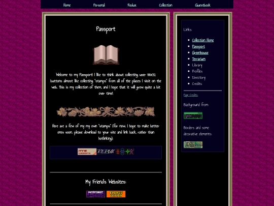 collection/passport screenshot