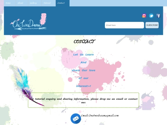 one_2dream/contact screenshot