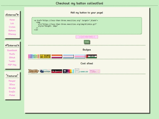 buttons screenshot