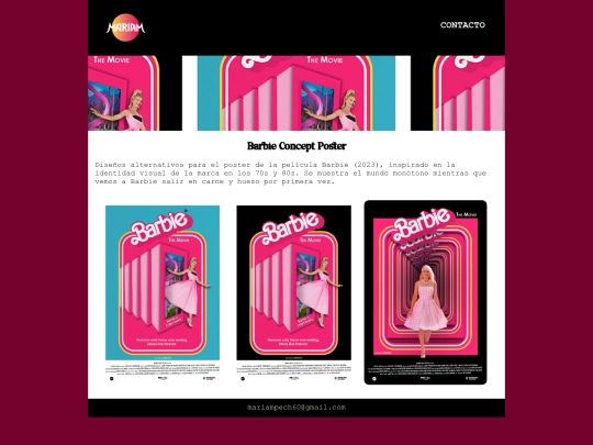 projects/BarbiePoster screenshot