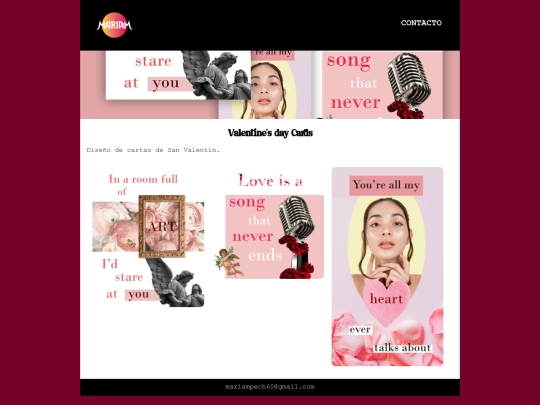 projects/ValentineCards screenshot