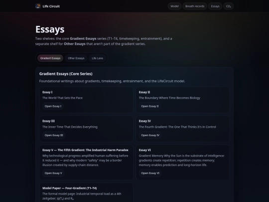 essays screenshot