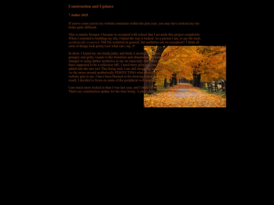 blog screenshot