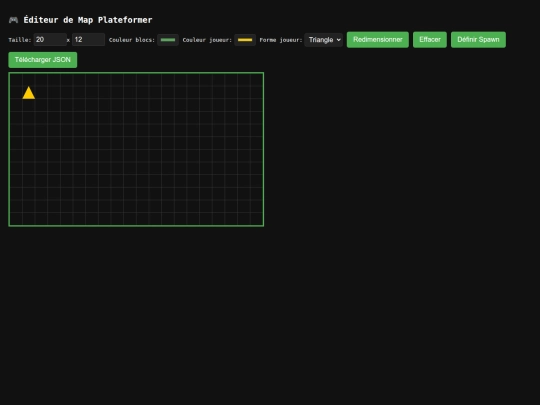 Jeu2d/mapper screenshot