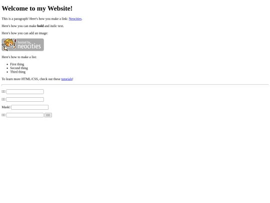 index screenshot
