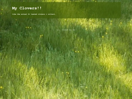 clovers screenshot