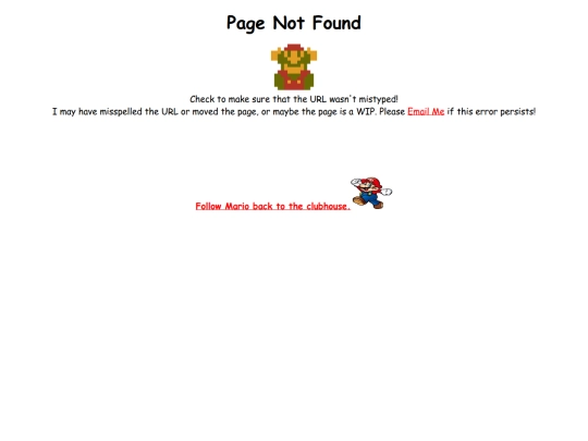 not_found screenshot