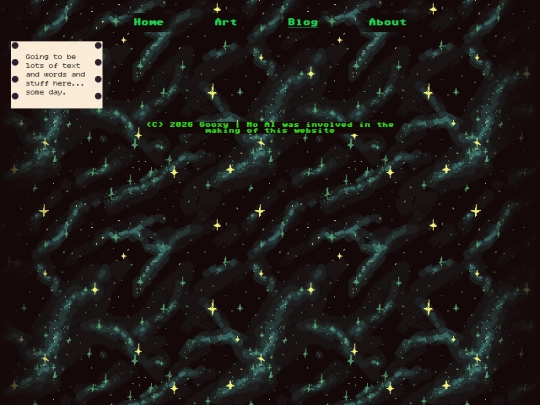 blog screenshot