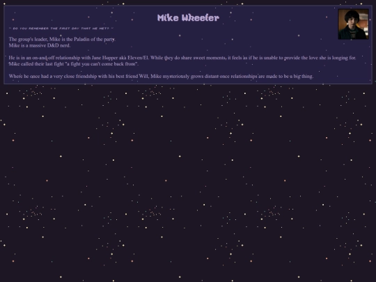 characters/chara/mike-wheeler screenshot