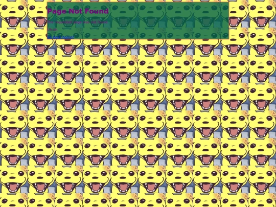 not_found screenshot