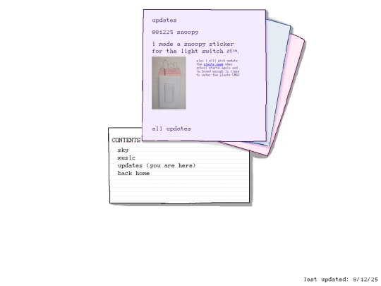 life/updates screenshot