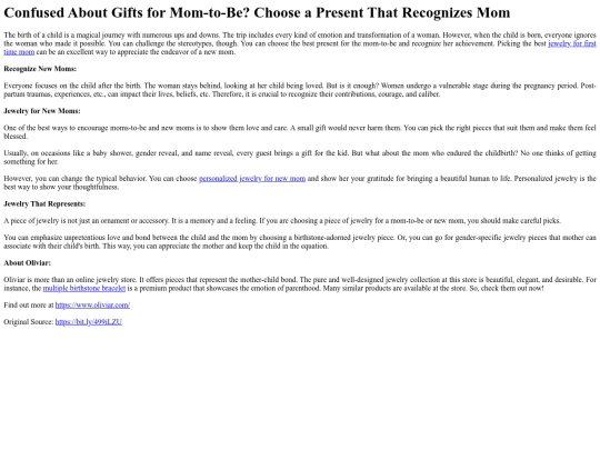 confused-about-gifts-for-mom-to-be-choose-a-present-that-recognizes-mom screenshot