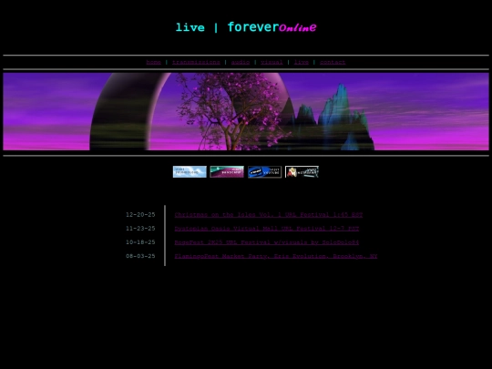 live screenshot
