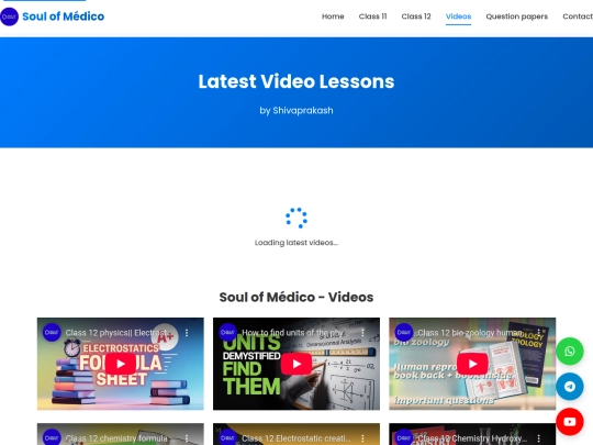 videos screenshot