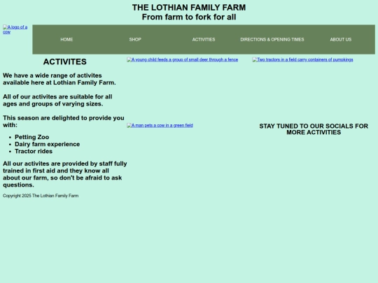 Activities screenshot