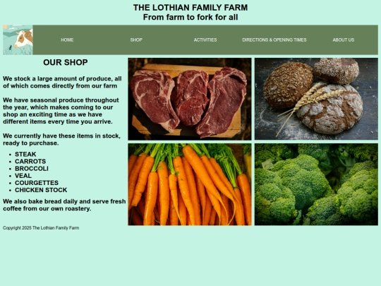 Shop screenshot