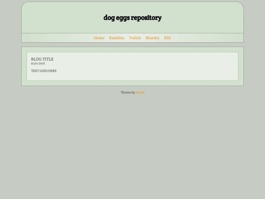 blog/entry_template screenshot