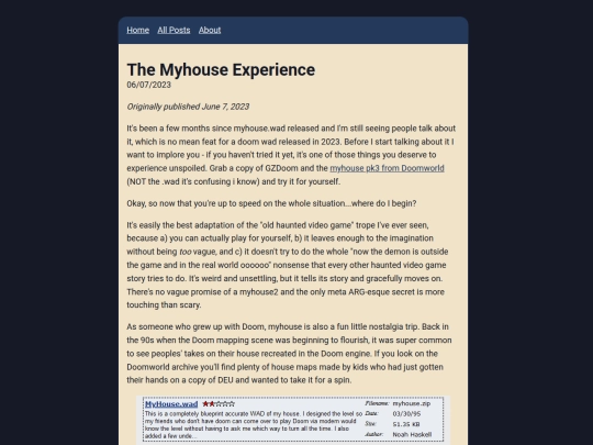 posts/myhouse screenshot