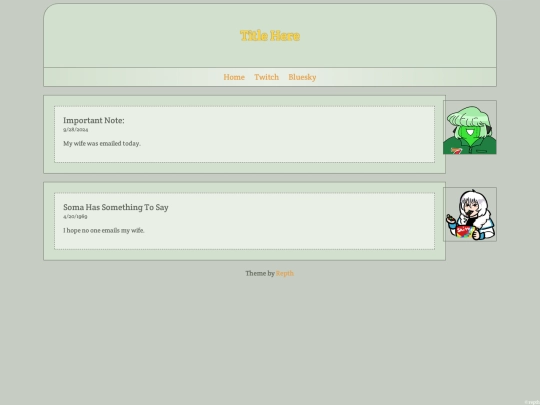 testpage screenshot