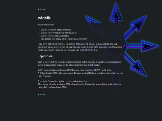 widelki screenshot