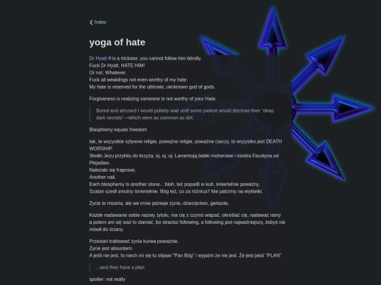 yoga-of-hate screenshot