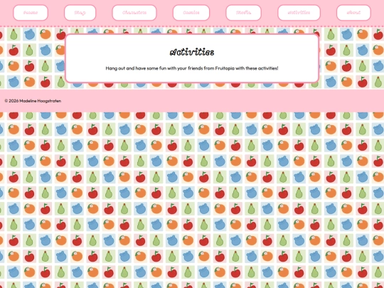 activities screenshot