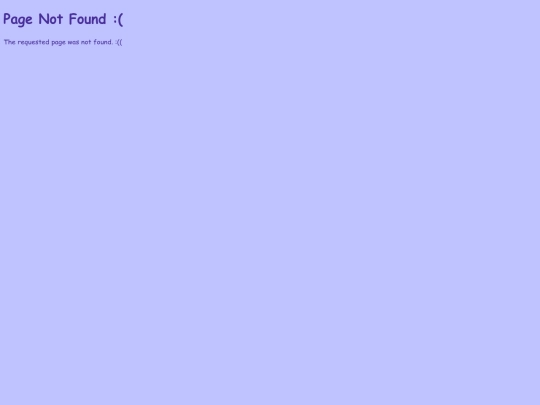 not_found screenshot