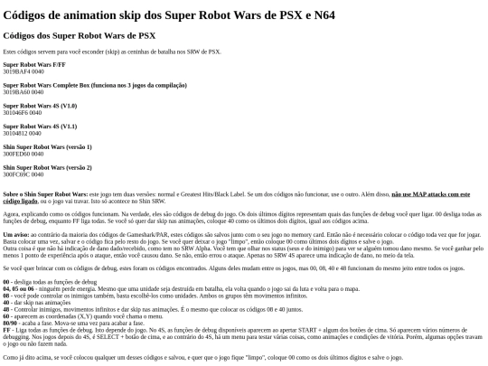 code/srwcodes screenshot