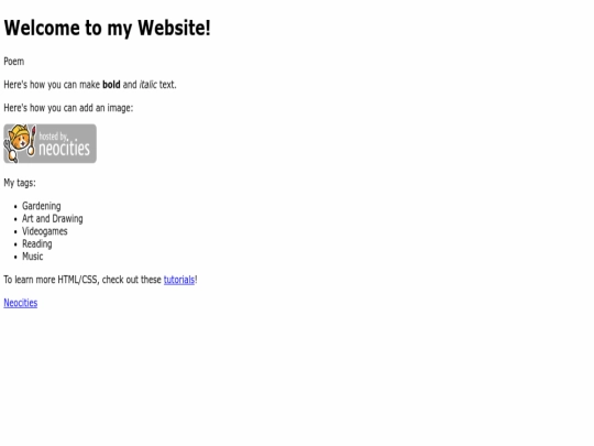 index screenshot