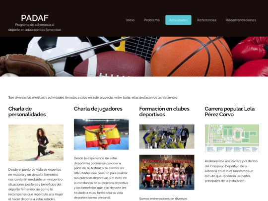 actividades screenshot
