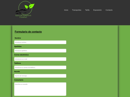 contacto screenshot