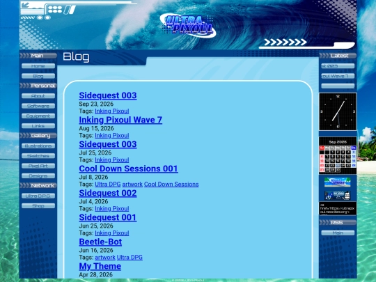 blog screenshot