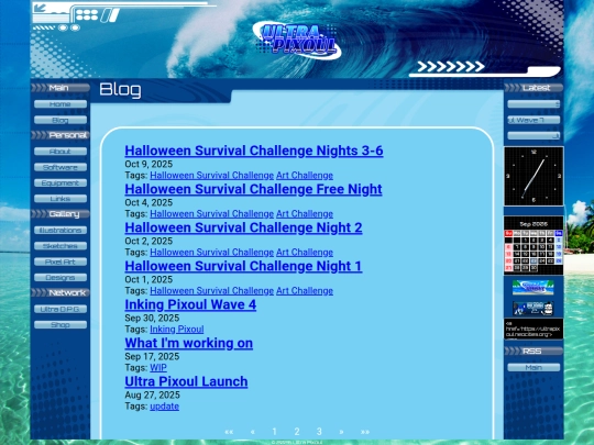 blog/page/3 screenshot