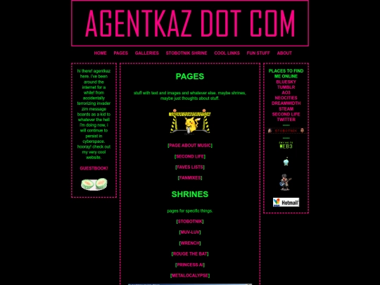 pages screenshot