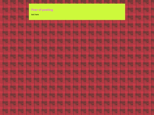 fear-of-posting screenshot