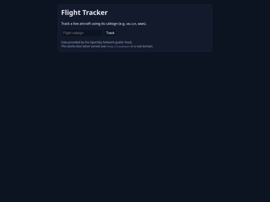Flights screenshot