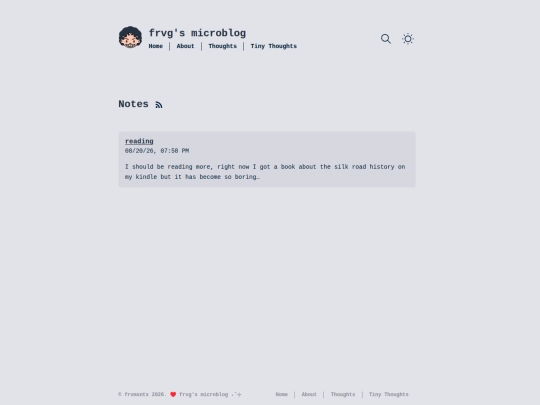 notes screenshot
