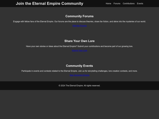 community screenshot