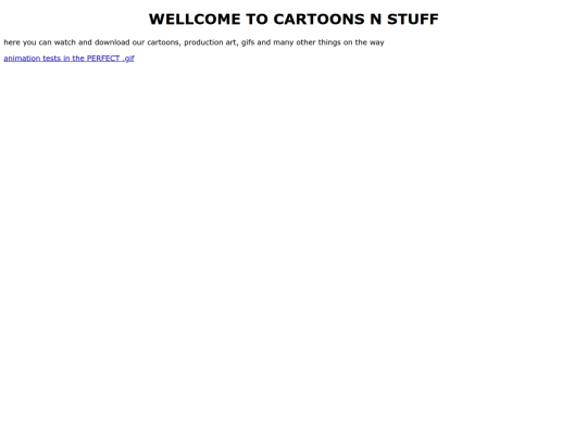 cartoons screenshot