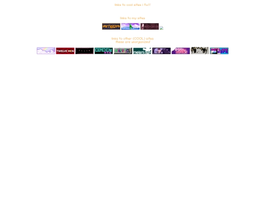 links screenshot