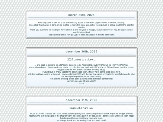 blog screenshot
