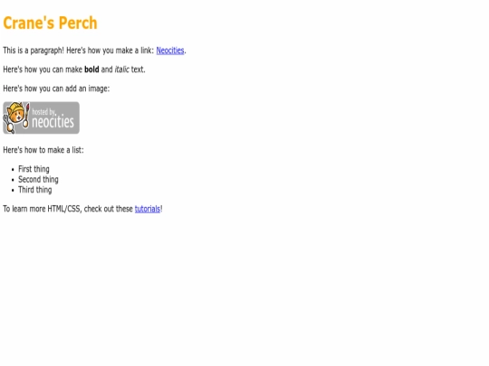 index screenshot