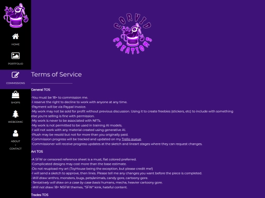 TOS screenshot